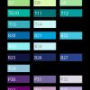 TransparentesDecor color chart 1